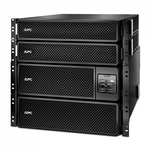 APC Smart-UPS SRT 10kVA RM with two 208V to 120V 2U 5kVA Step-Down Transformers